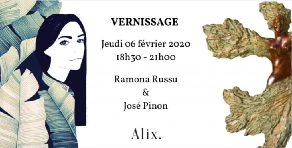 Exposition Ramona Russu et José Pinon à l'hôtel Eden