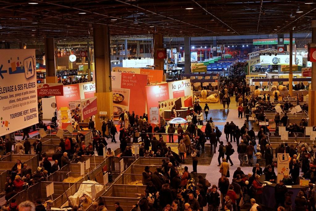 Les salons du début d'année à Paris