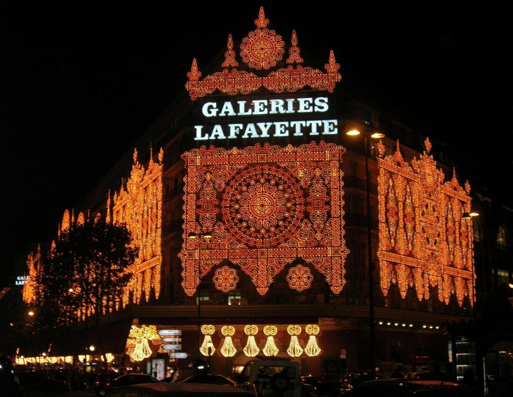 Paris et ses illuminations de Noel.