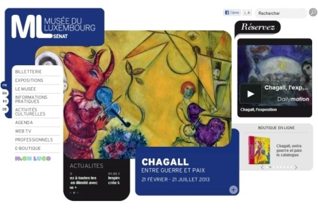 Chagall entre guerre et paix : rétrospective du XXème siècle