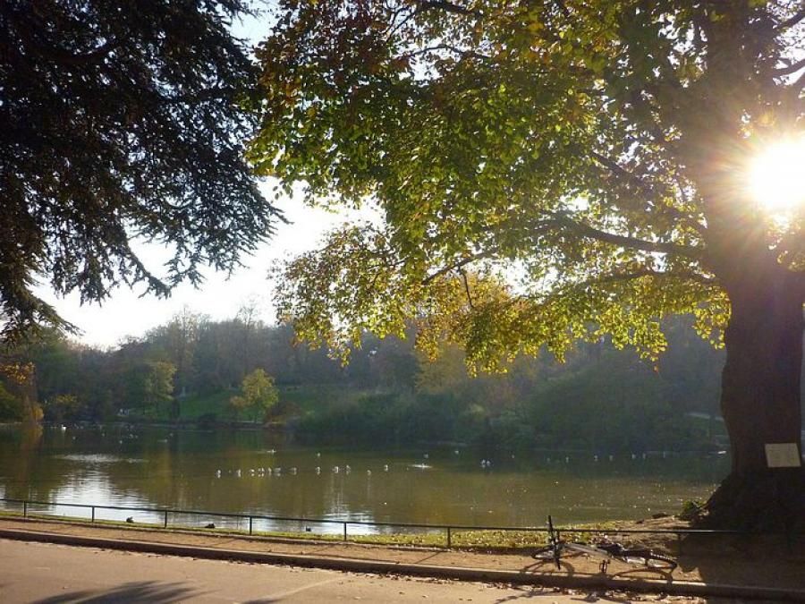 A sunny picnic in the Parc Montsouris