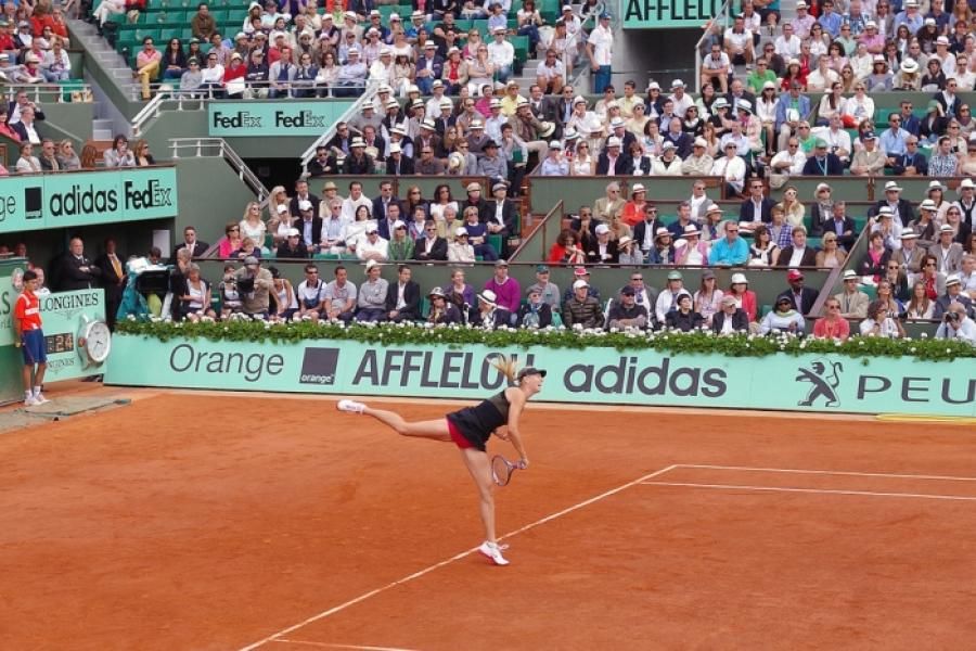 The French Open tennis championship at Roland Garros stadium
