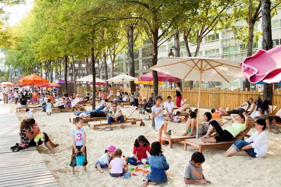 Paris Plages 2014, The appeal of the banks of the Seine
