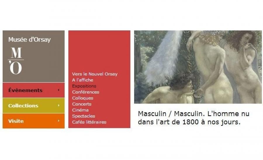 Masculine Masculine exhibition Paris - the male nude in Art